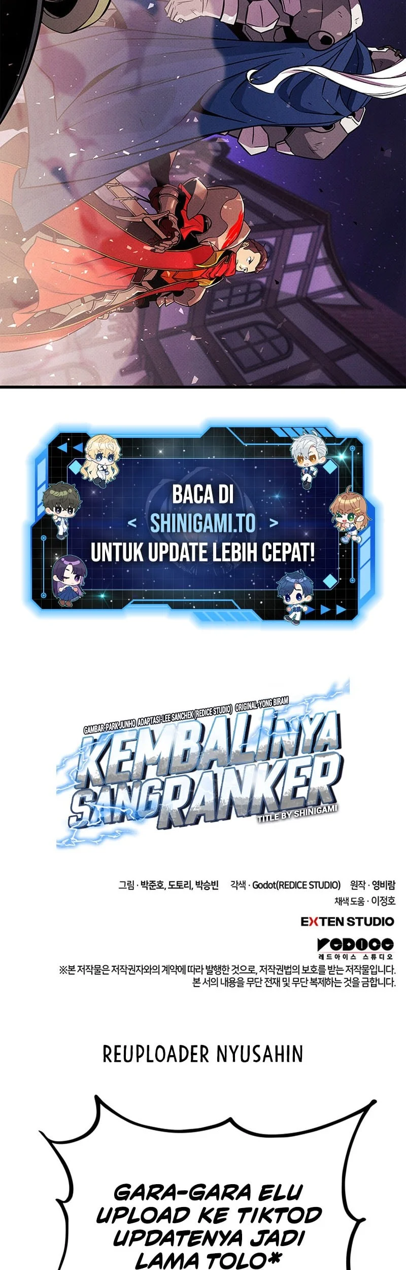 Ranker’s Return (Remake) Bab 253 halaman 63