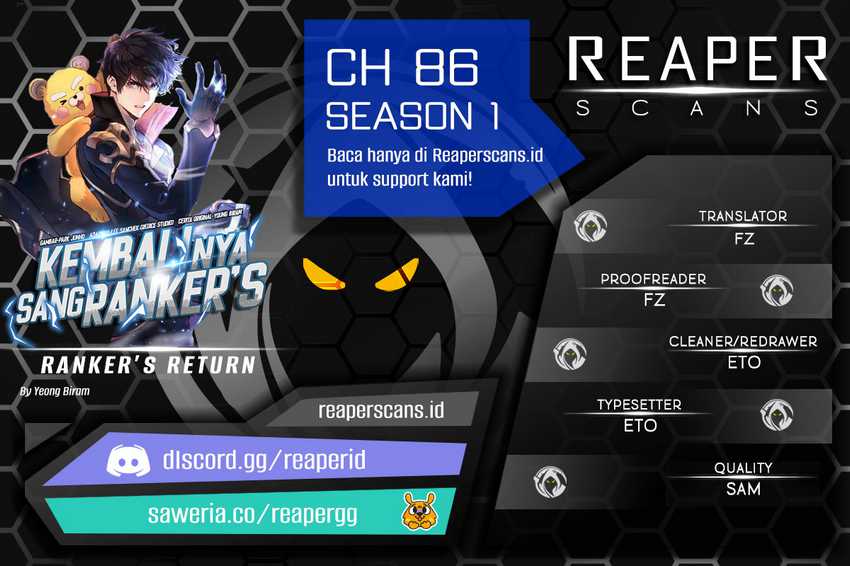 Ranker’s Return Bab 86 halaman 1
