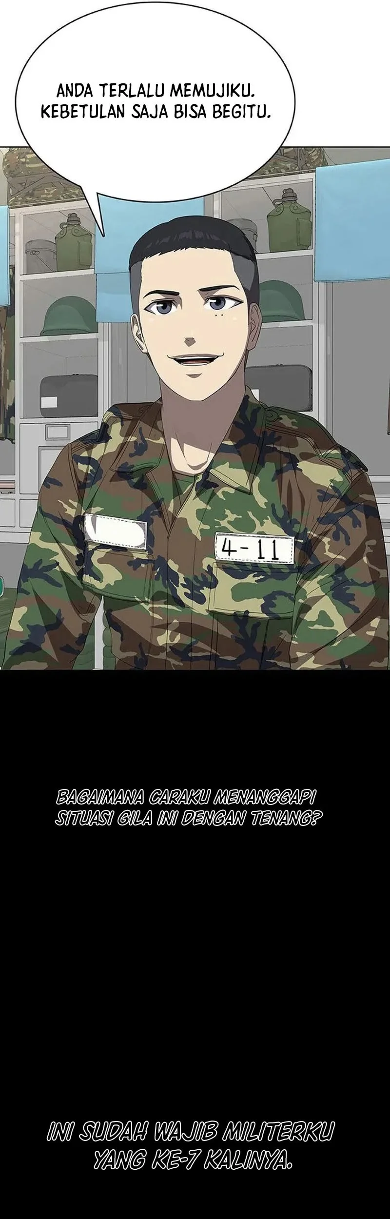 Re-enlisting for the 7th time chapter 1 halaman 50