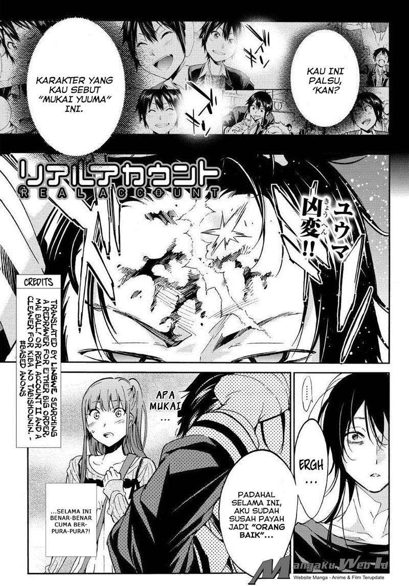 Real Account 2 chapter 28 halaman 1