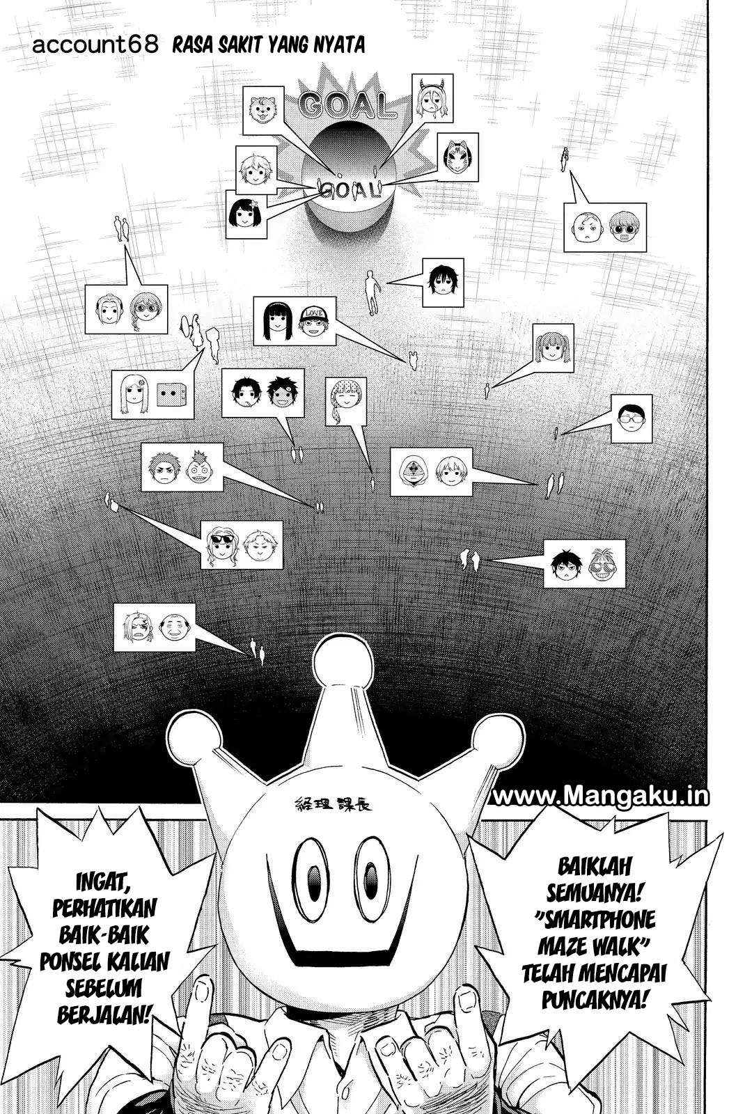Real Account 2 chapter 68 halaman 1