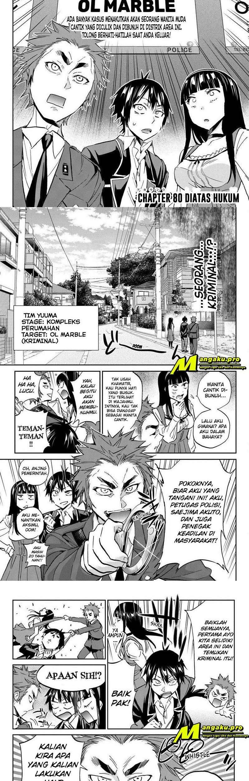 Real Account 2 chapter 80 halaman 2
