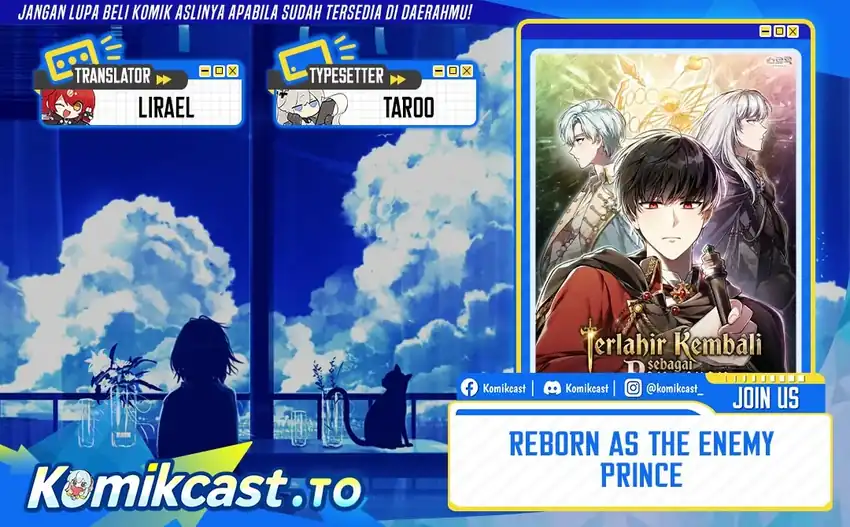 Reborn as the Enemy Prince Bab 113 halaman 1