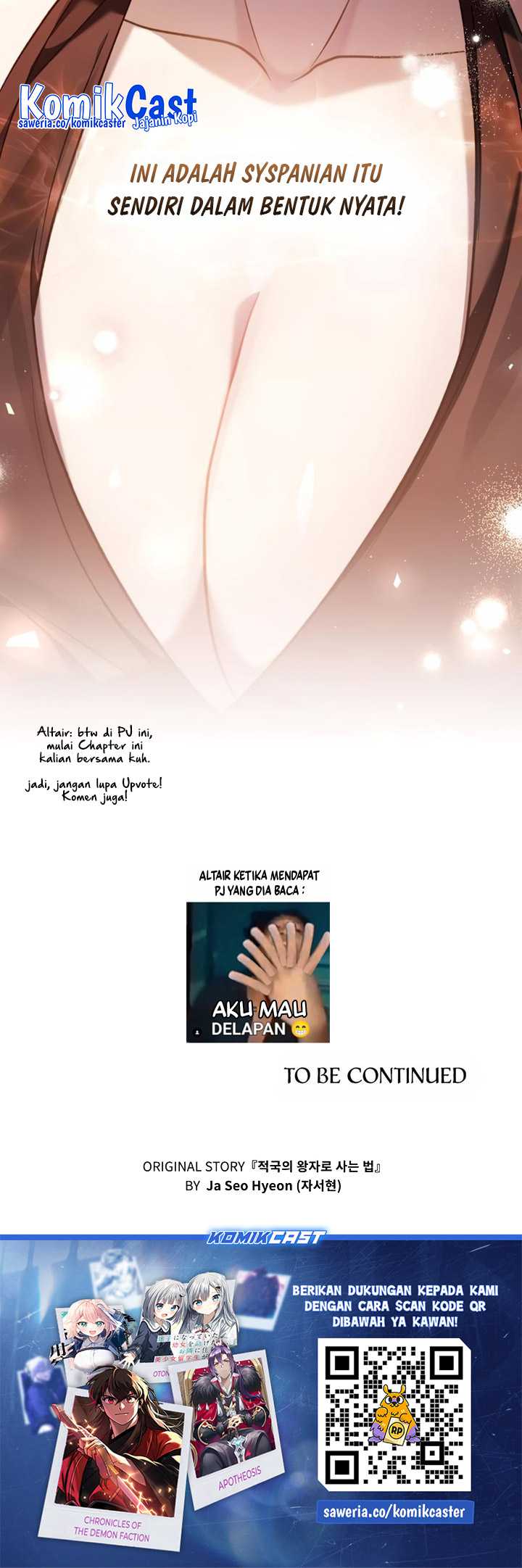 Reborn as the Enemy Prince chapter 49 halaman 53