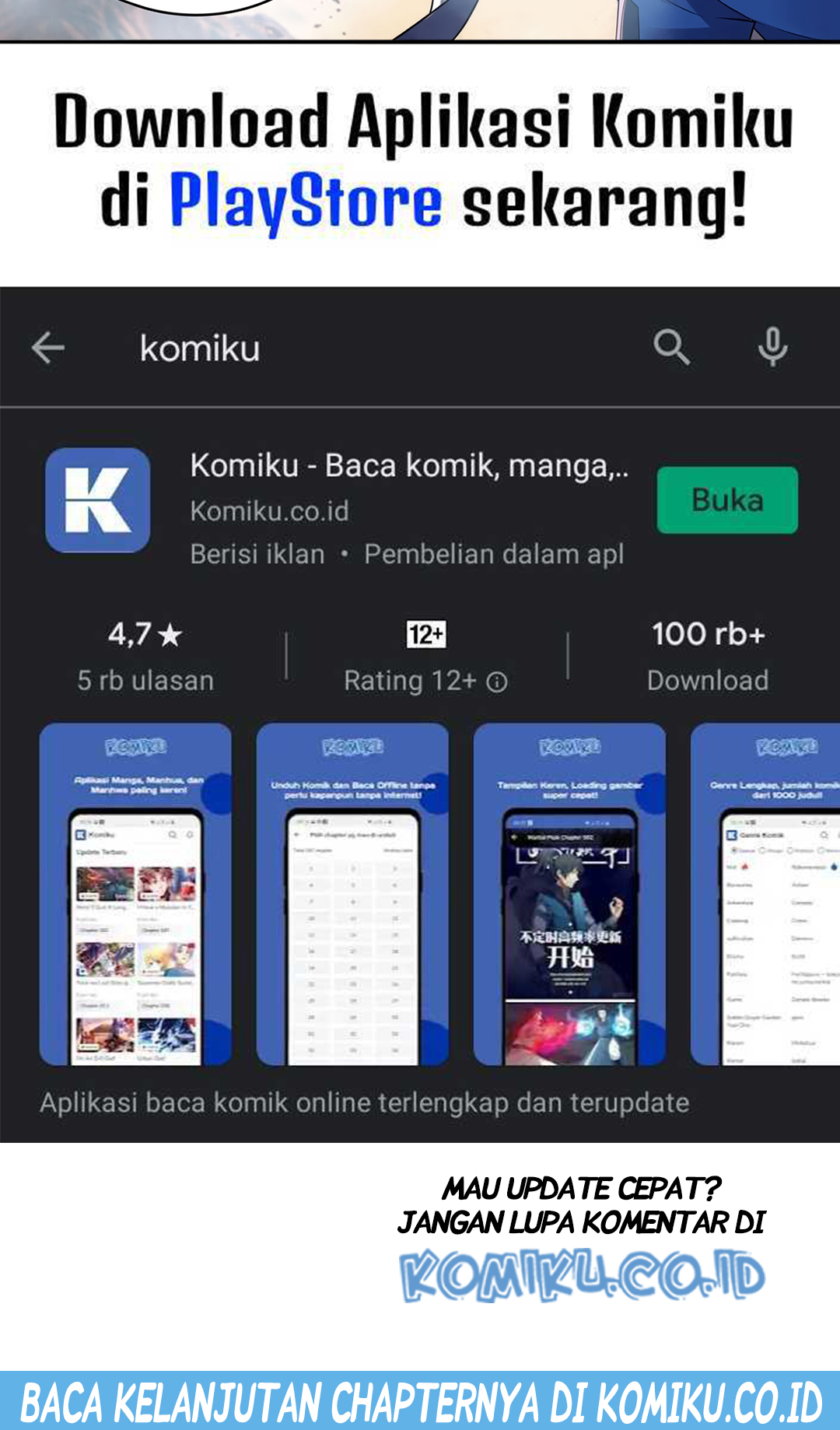 Reborn Big Player Bab 189 halaman 20