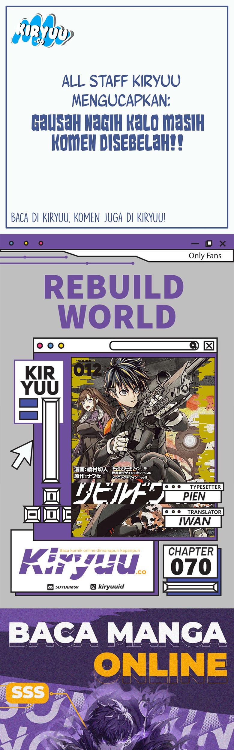 Rebuild World Bab 70 halaman 1