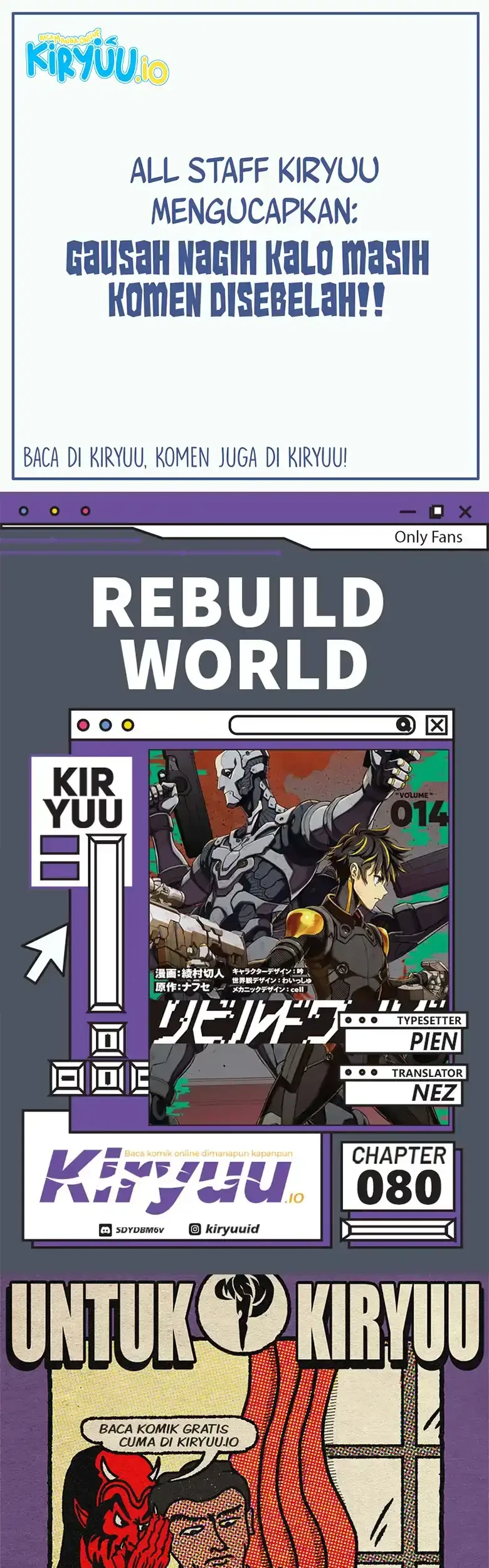 Rebuild World Bab 80 halaman 1