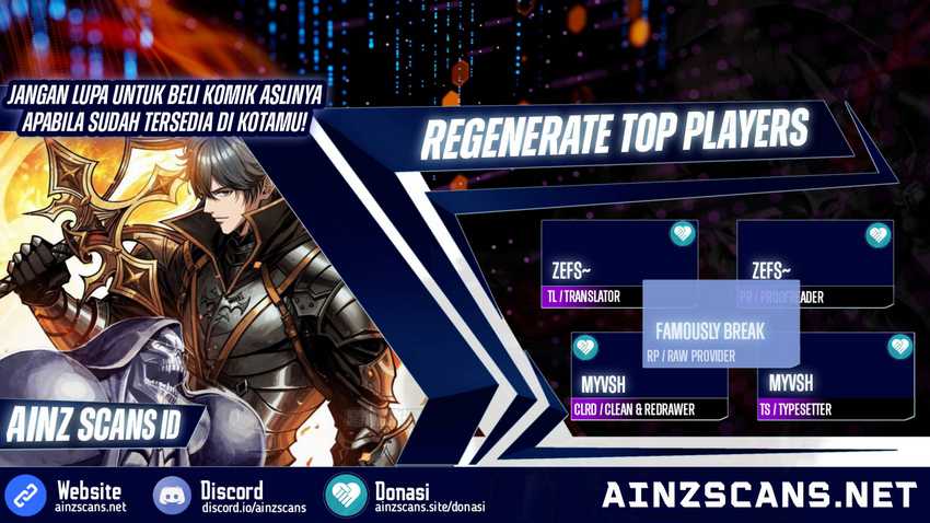 Regenerate Top Players chapter 08 halaman 1