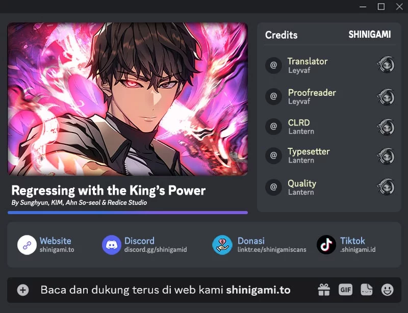 Regressing With The King’s Power chapter 113 halaman 1