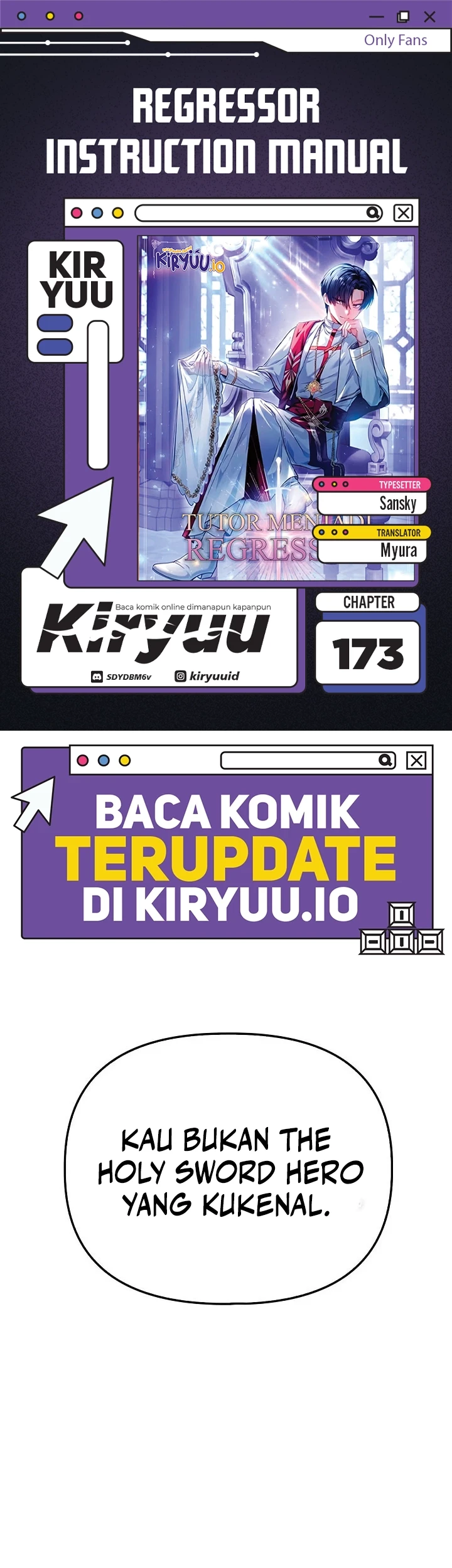 Regressor Instruction Manual Bab 173 halaman 1