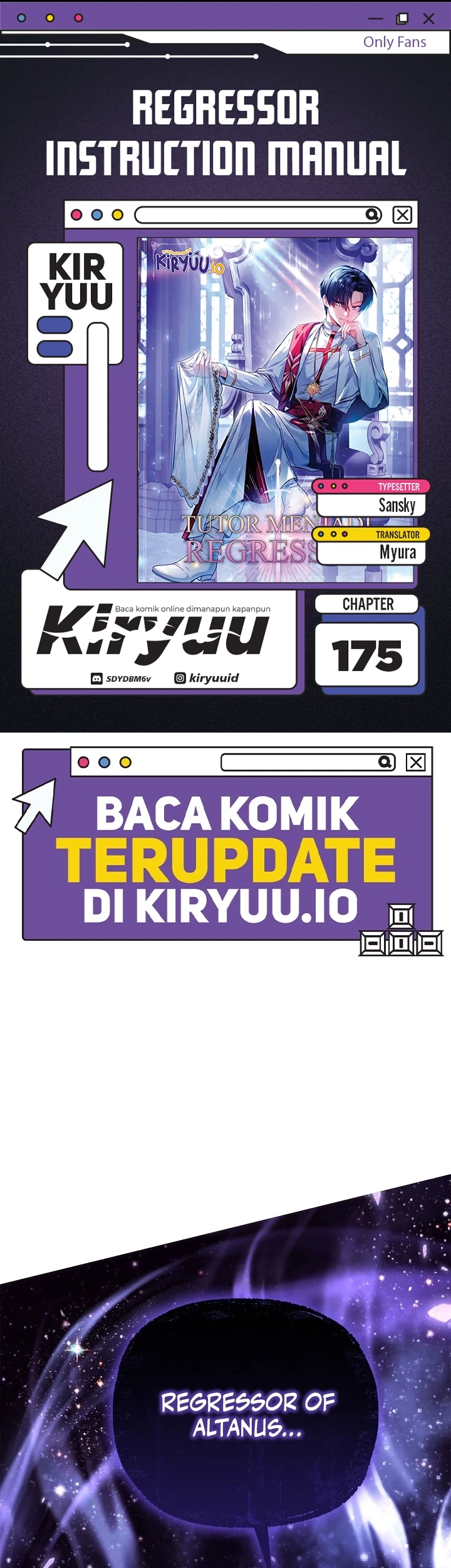 Regressor Instruction Manual Bab 175 halaman 1