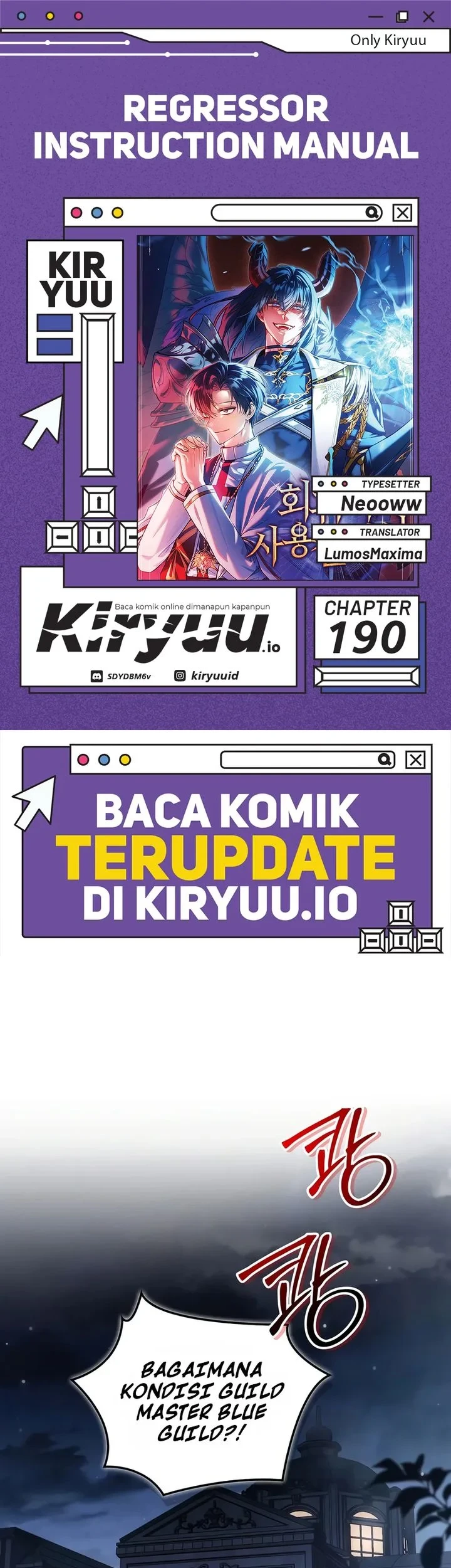 Regressor Instruction Manual Bab 190 halaman 1