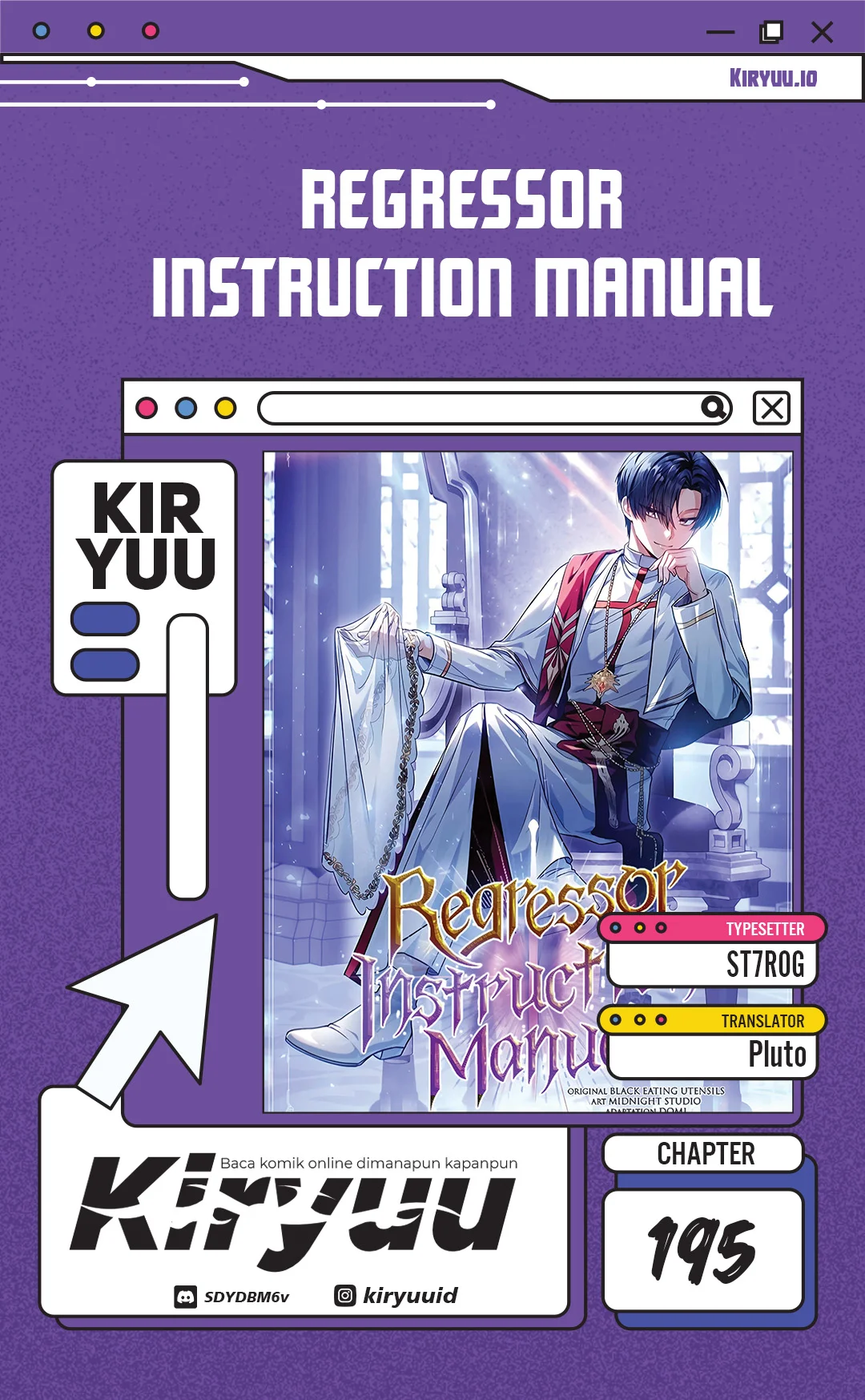Regressor Instruction Manual Bab 195 halaman 1