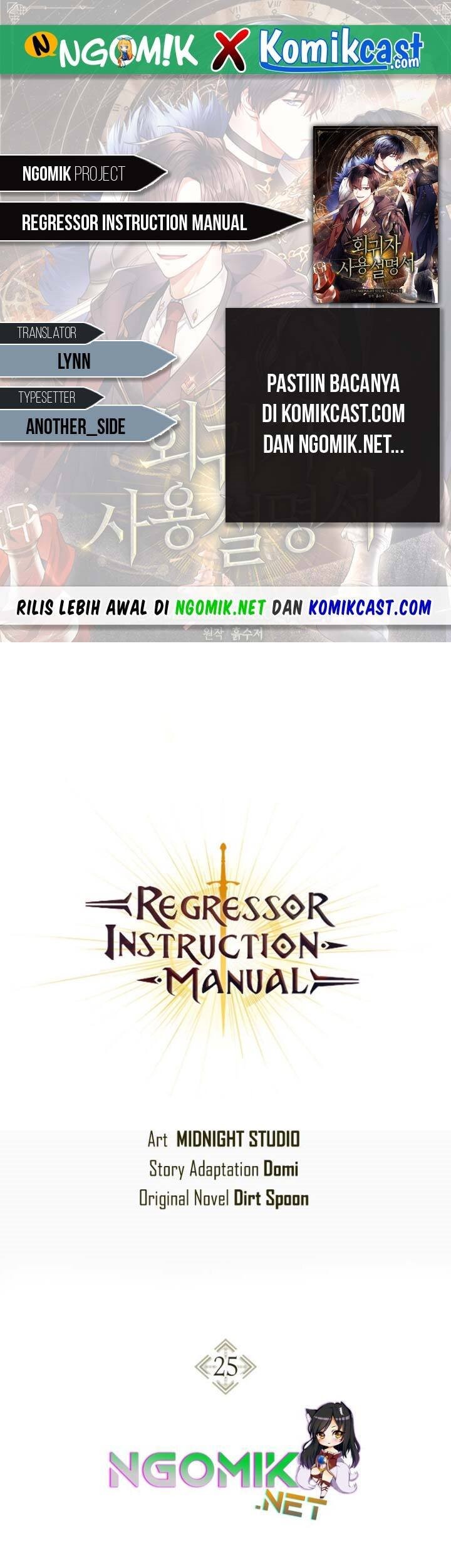 Regressor Instruction Manual Bab 25 halaman 1