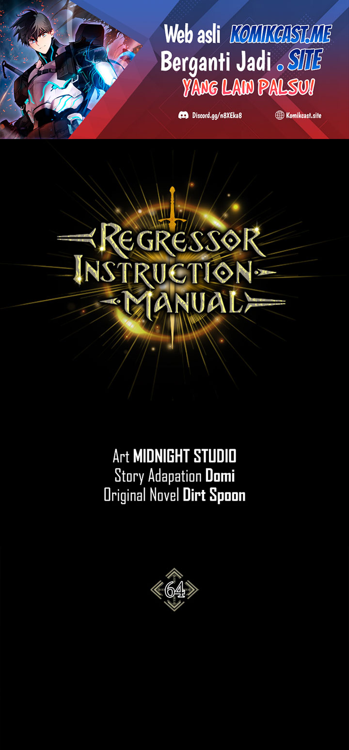 Regressor Instruction Manual chapter 64 halaman 1