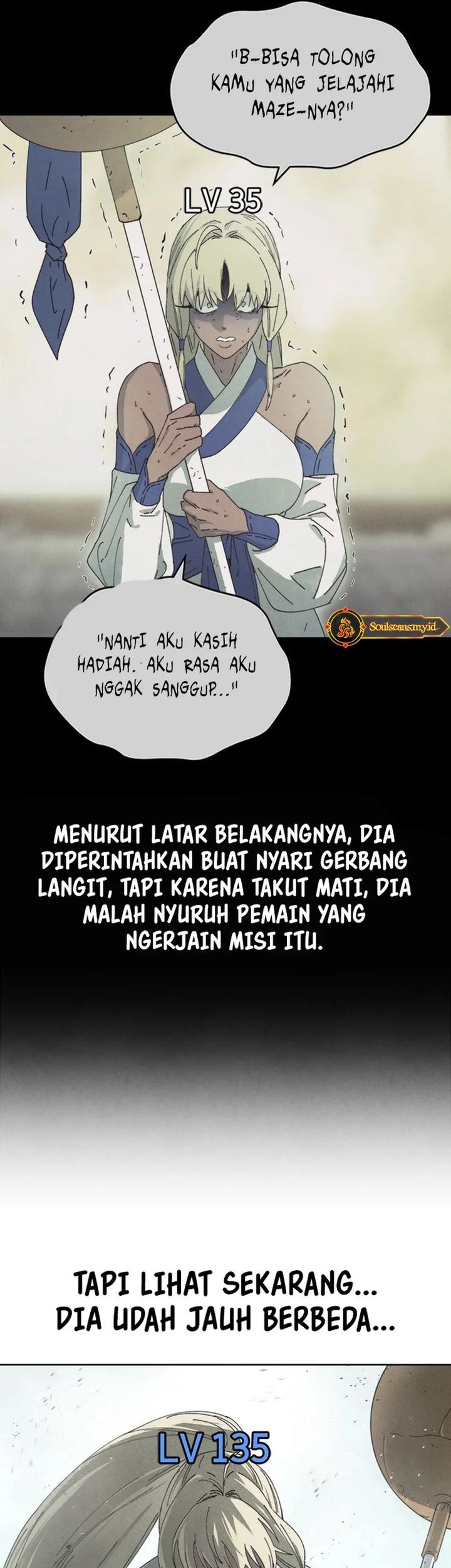 Reincarnated In a Cursed Game Bab 17 halaman 45