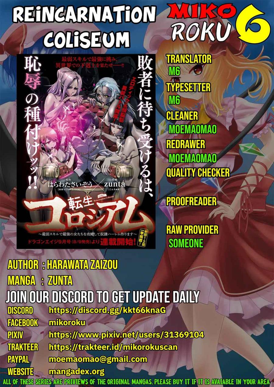 Reincarnation Coliseum chapter 2 halaman 1