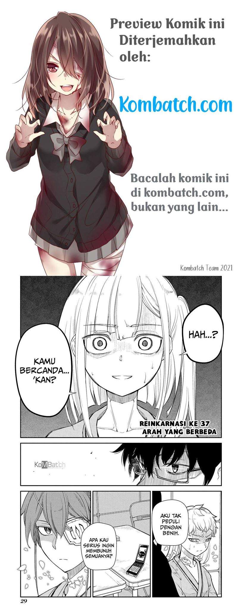 Reincarnation no Kaben Bab 37 halaman 4
