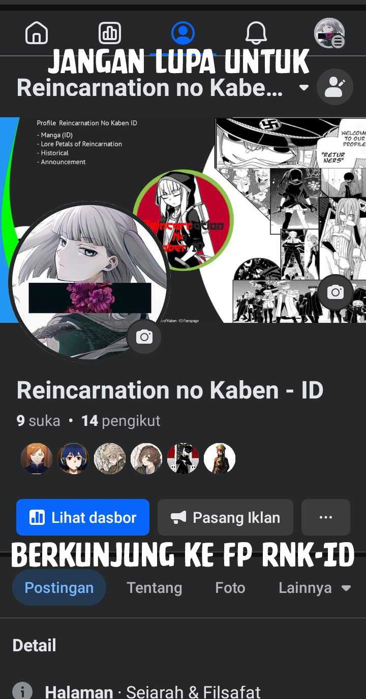 Reincarnation no Kaben Bab 57 halaman 32