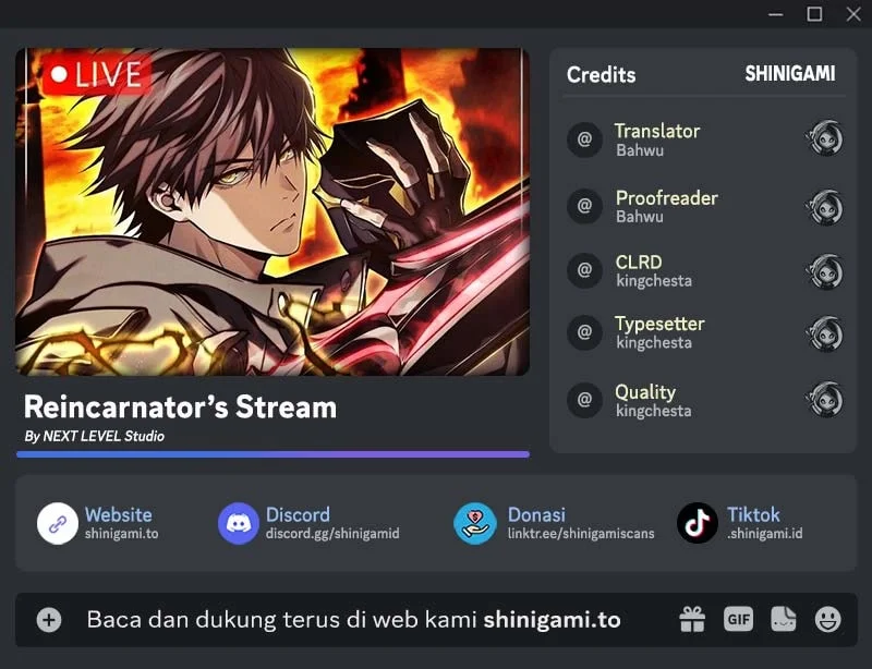 Reincarnator’s Stream Bab 30 halaman 1