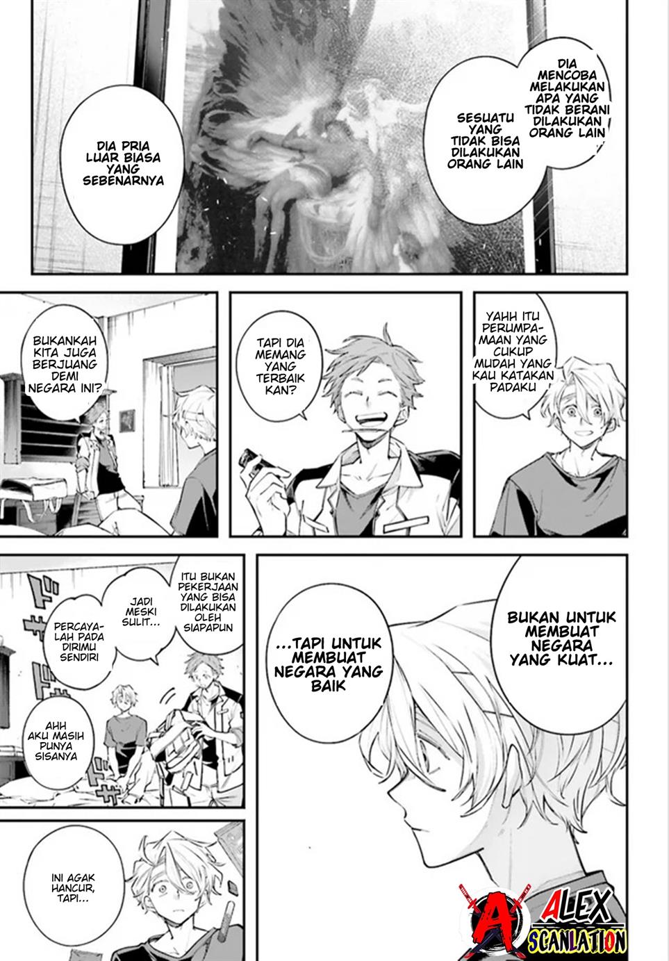 Rekkyou Sensen chapter 9 halaman 17