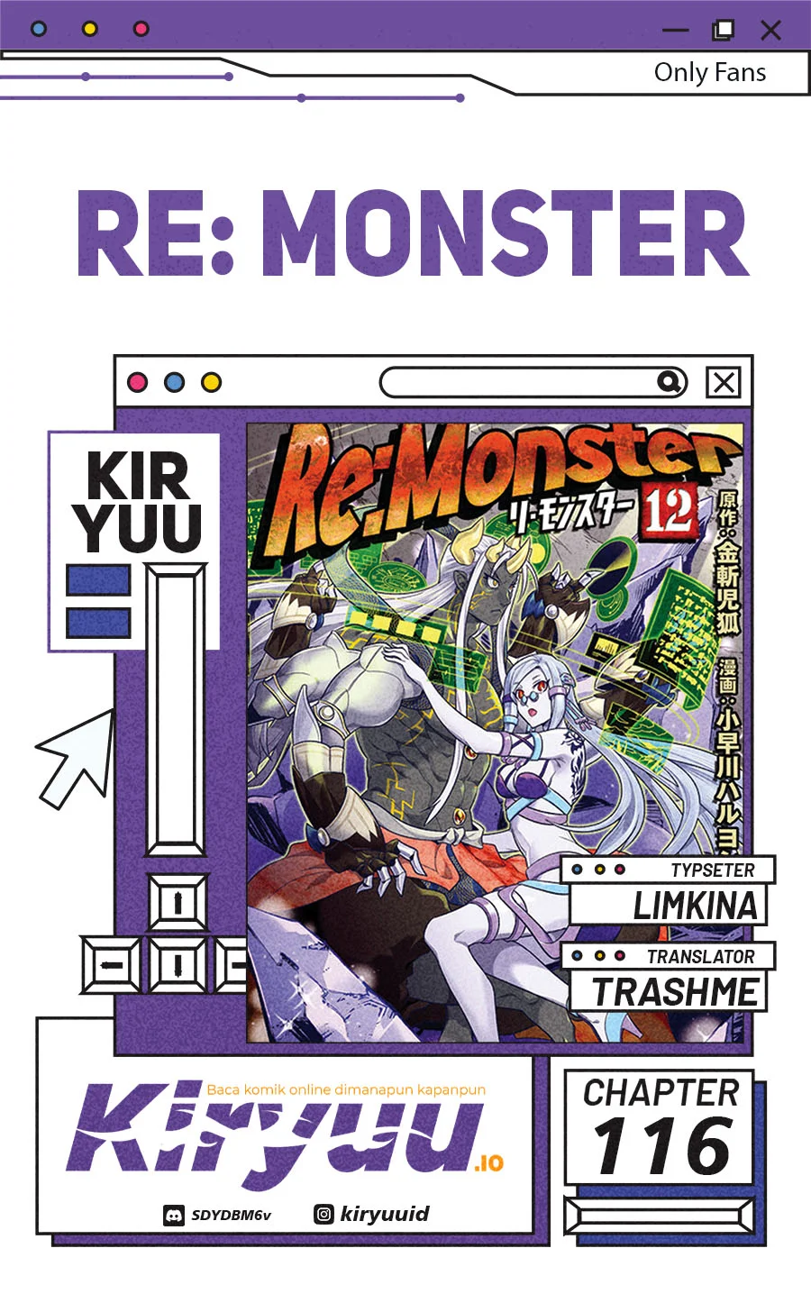 Re:Monster chapter 116 halaman 1