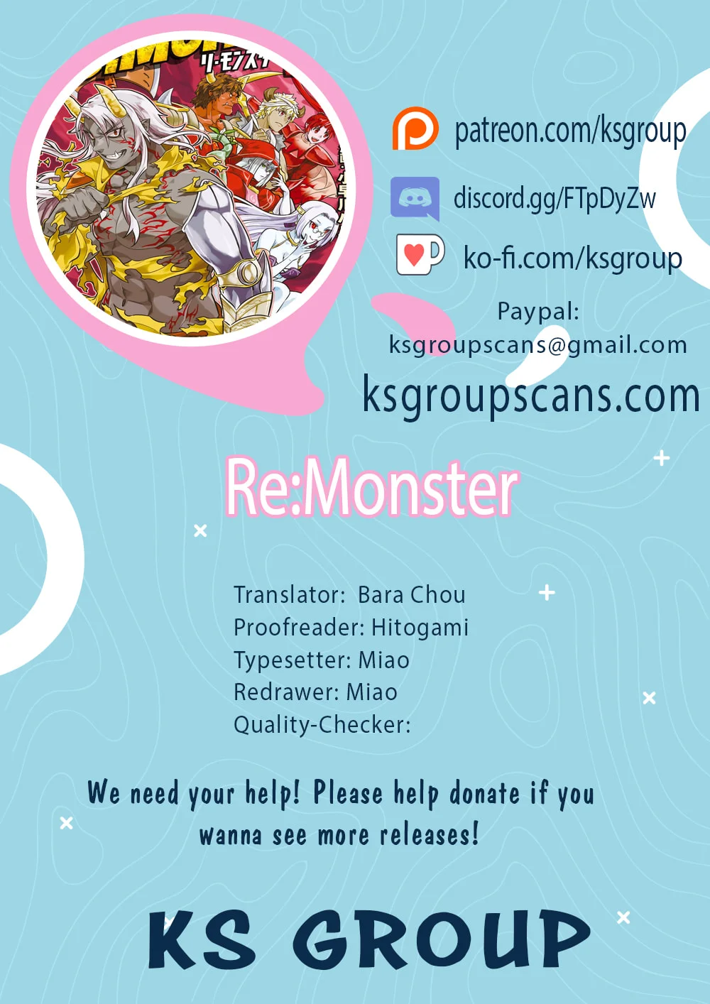 Re:Monster chapter 123 halaman 1