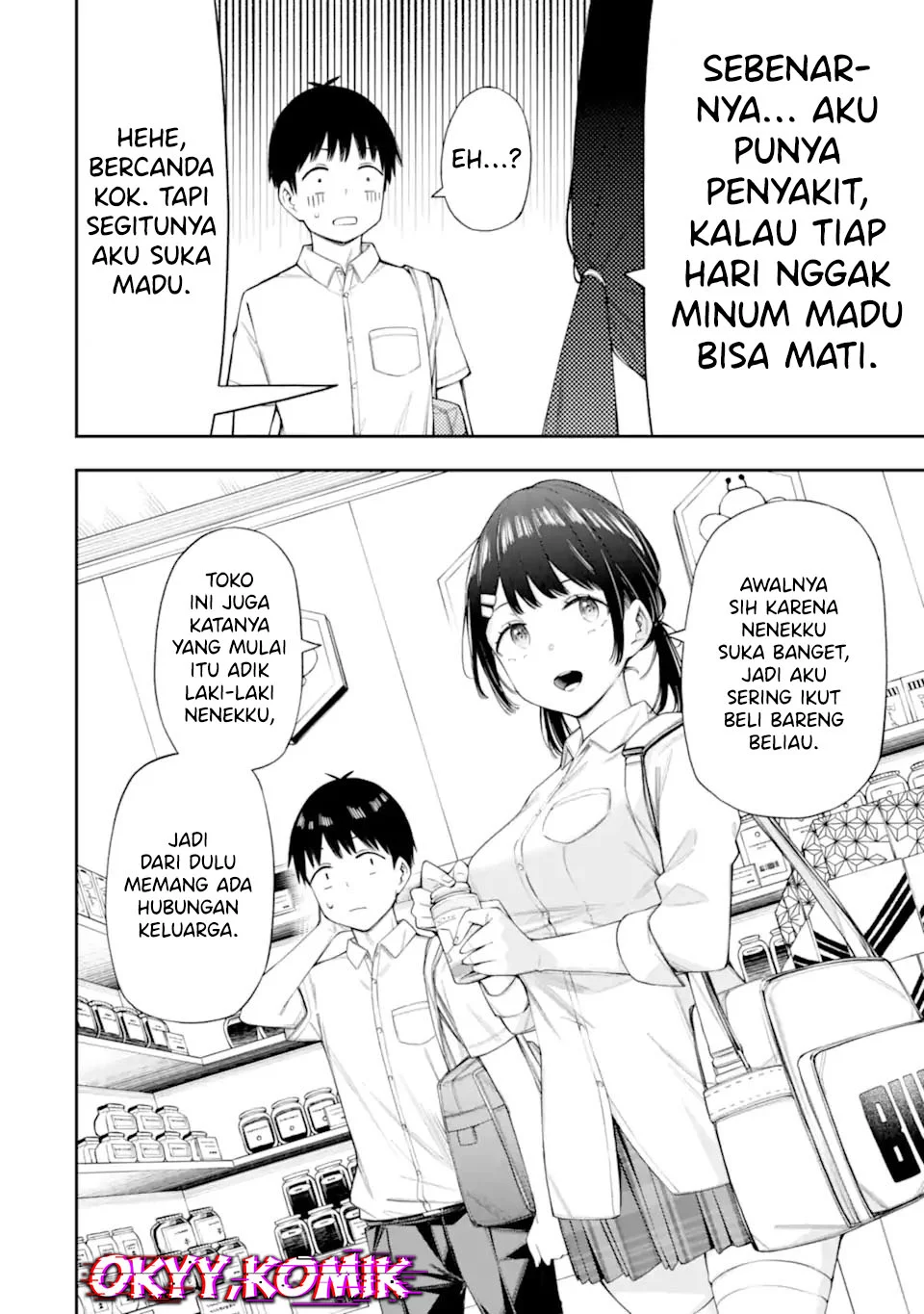 Renai no Jugyou chapter 9.2 halaman 8