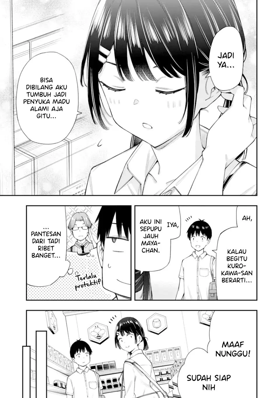 Renai no Jugyou chapter 9.2 halaman 9