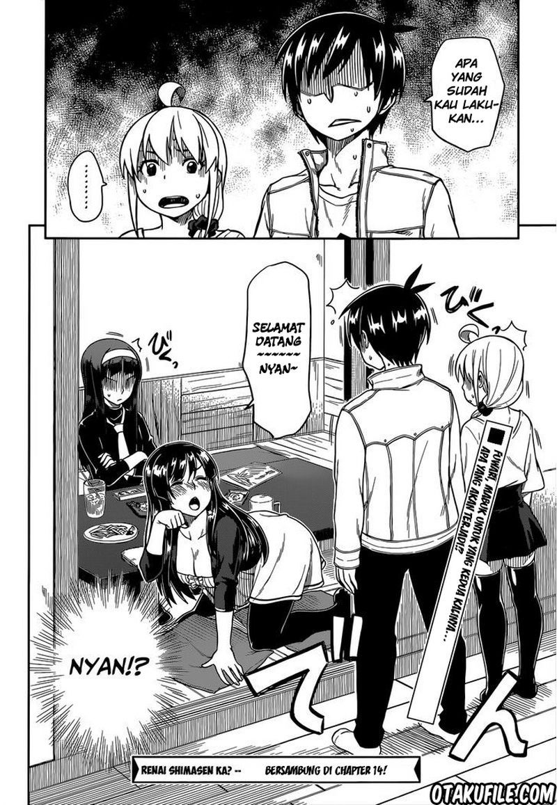 Renai Shimasen ka? Bab 13 halaman 32