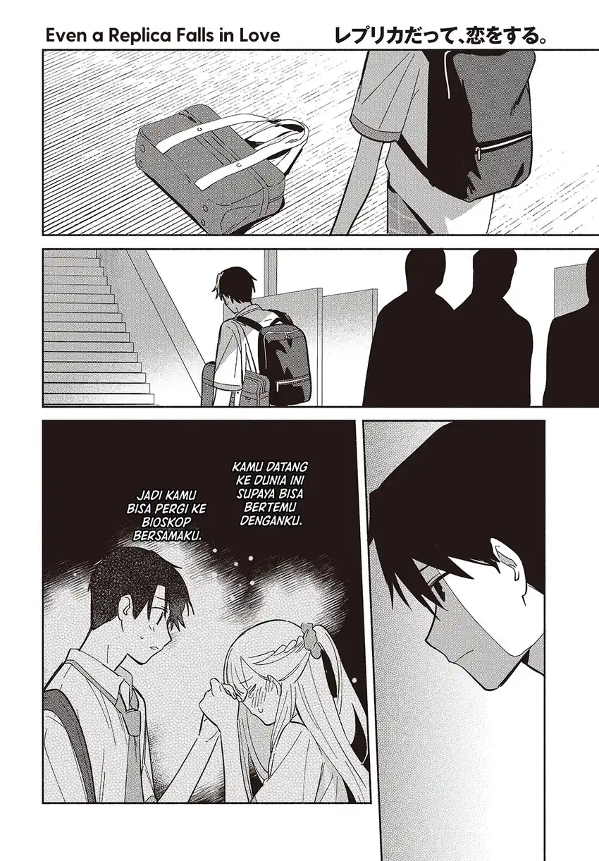 Replica Datte, Koi wo suru. Bab 11 halaman 23