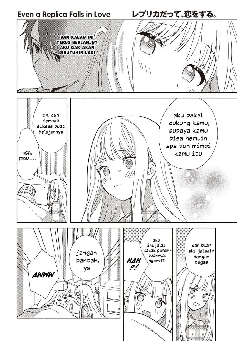 Replica Datte, Koi wo suru. Bab 12 halaman 27