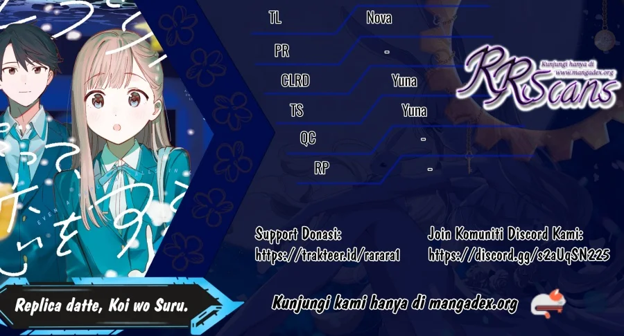 Replica Datte, Koi wo suru. Bab 13 halaman 1