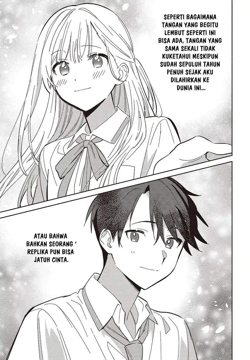 Replica Datte, Koi wo suru. Bab 14 halaman 33
