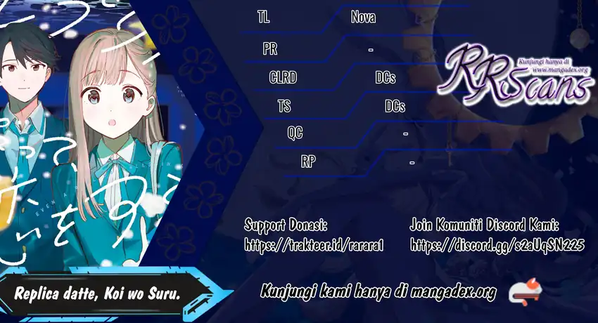 Replica Datte, Koi wo suru. Bab 17 halaman 1
