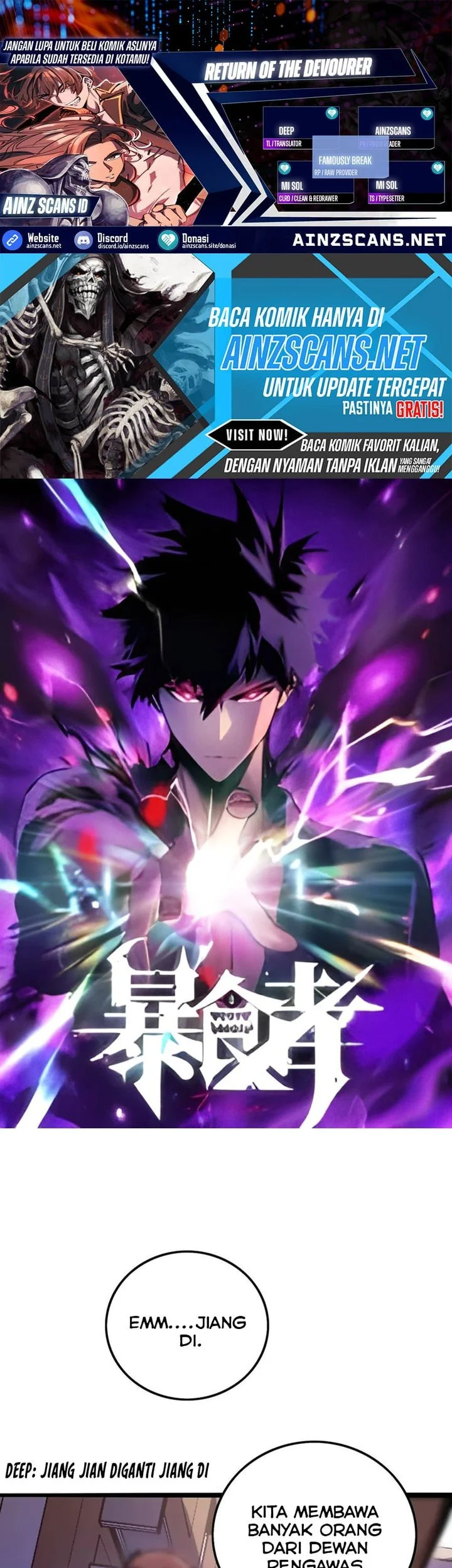Return of the Devourer chapter 10 halaman 1