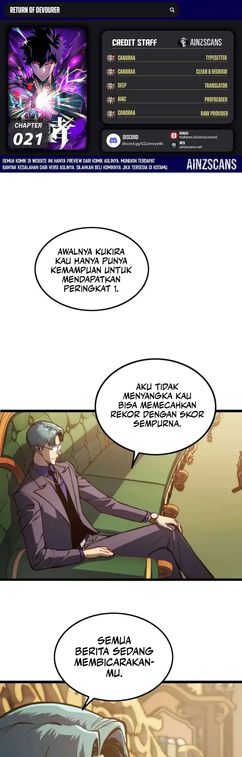 Return of the Devourer Bab 21.2 halaman 1