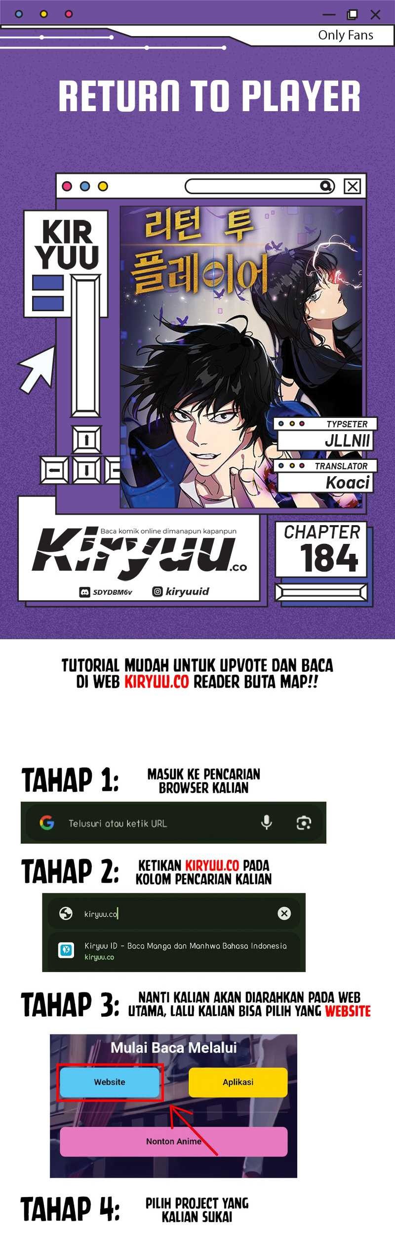 Return to Player Bab 184 halaman 1