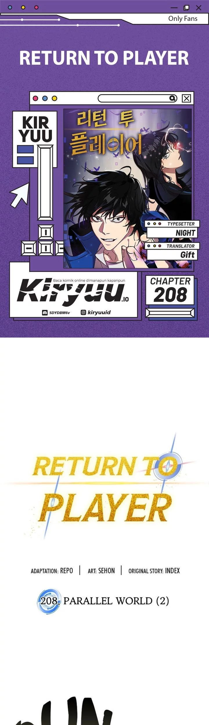 Return to Player Bab 208 halaman 1