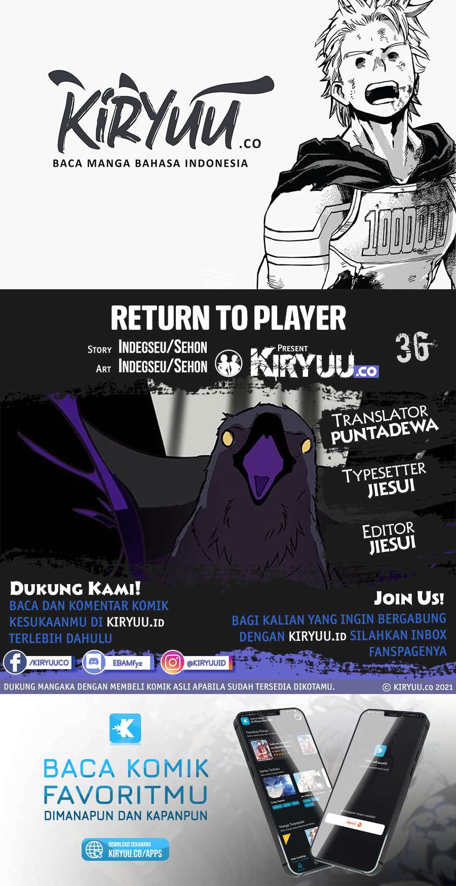 Return to Player chapter 36 halaman 1