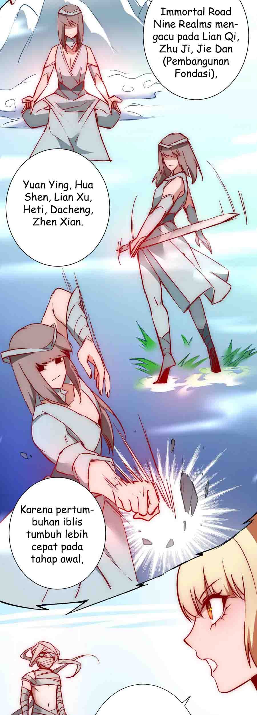 Reversing the Immortal Path chapter 13 halaman 7