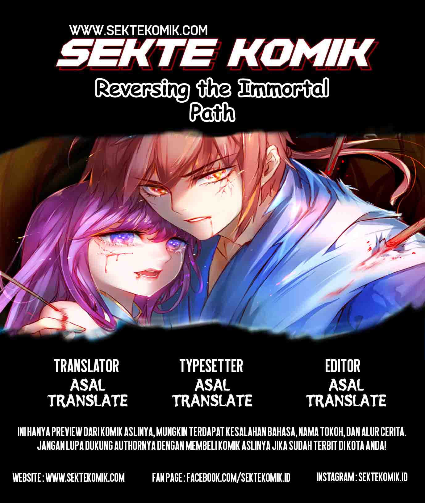 Reversing the Immortal Path chapter 21 halaman 1