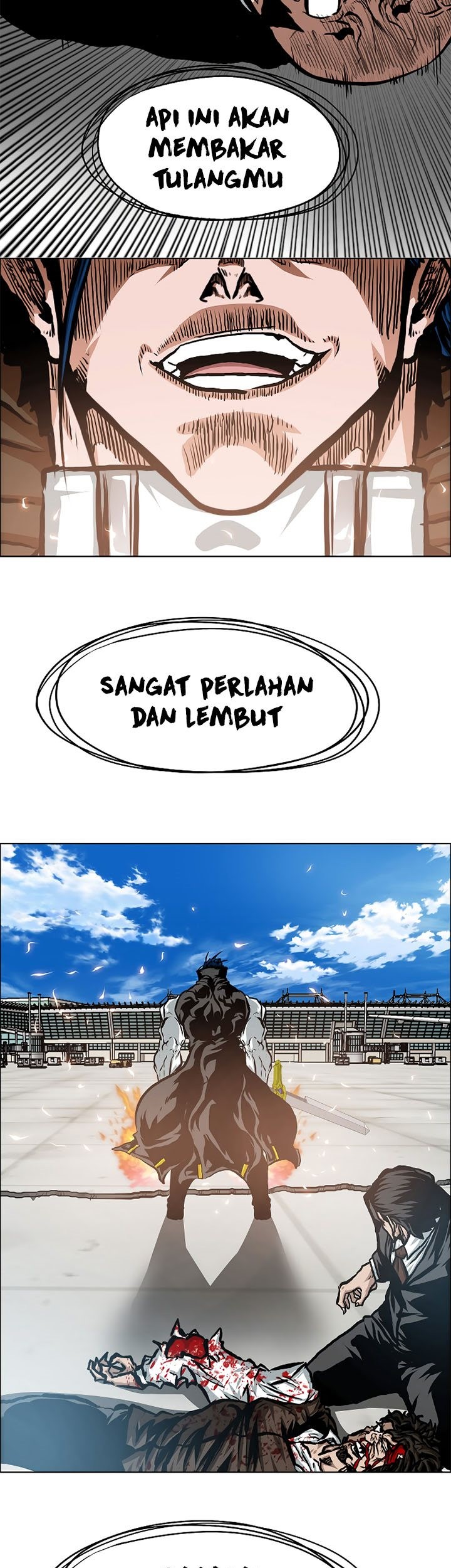Rooftop Sword Master Bab 87 halaman 54