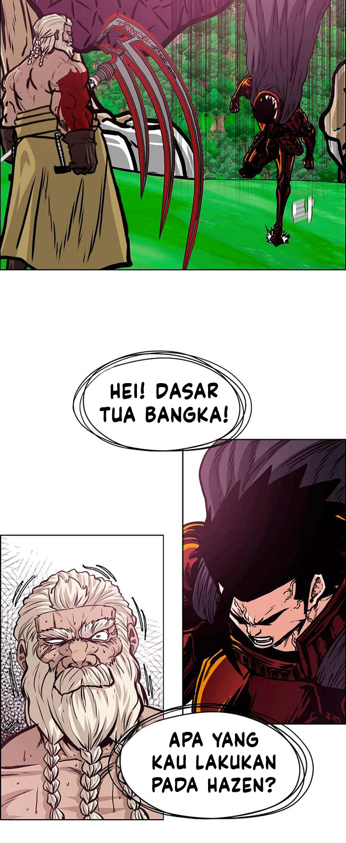 Rooftop Sword Master Bab 98 halaman 21