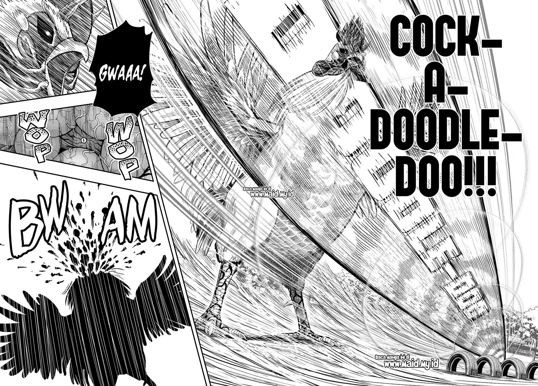Rooster Fighter chapter 11 halaman 45