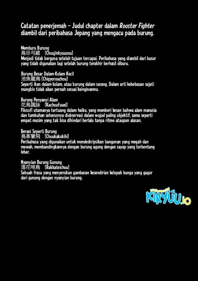 Rooster Fighter chapter 15 halaman 40