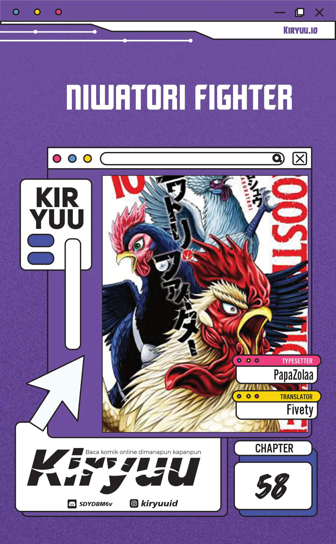 Rooster Fighter Bab 58 halaman 1