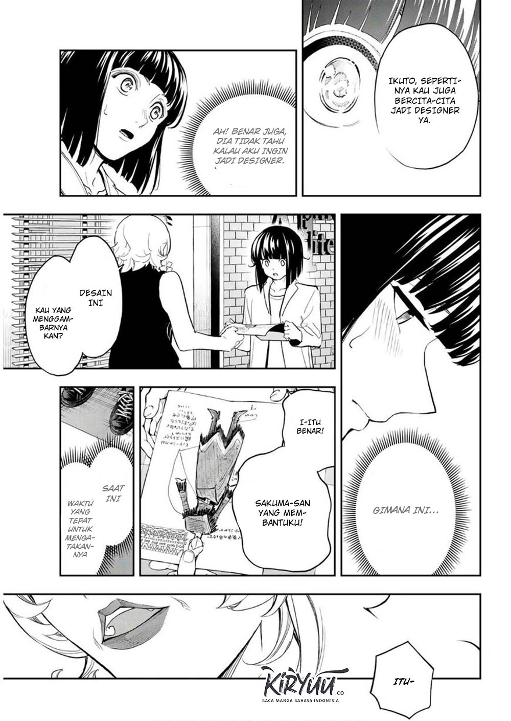 Runway de Waratte chapter 100 halaman 8