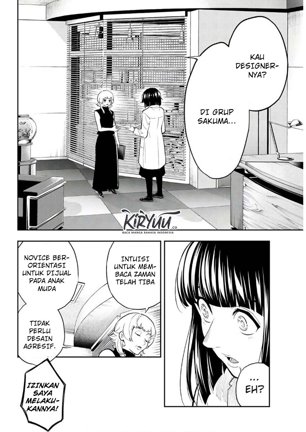 Runway de Waratte chapter 100 halaman 9