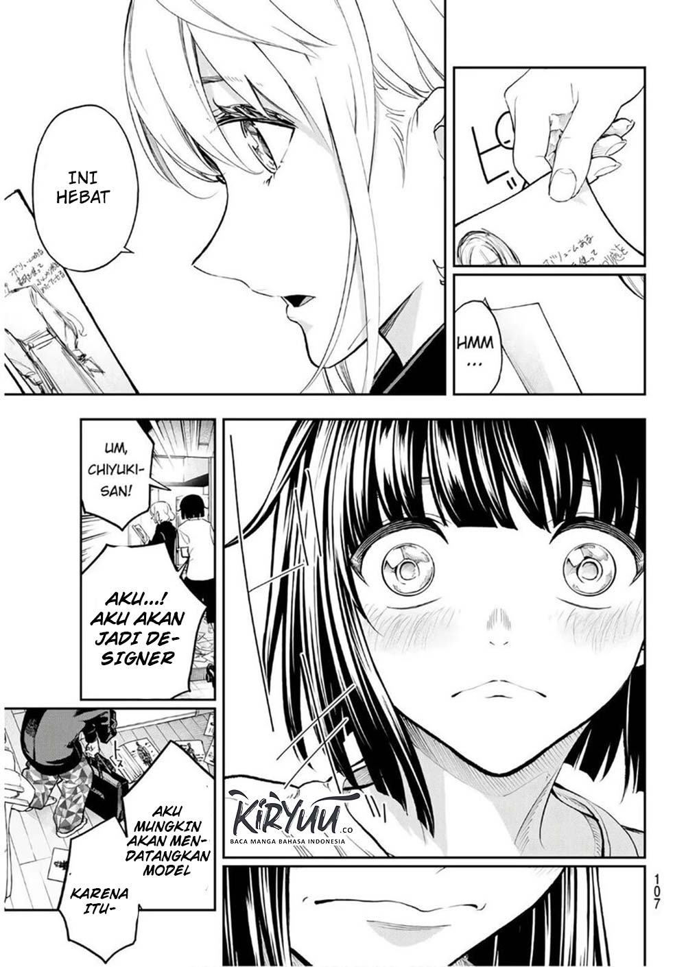 Runway de Waratte chapter 100 halaman 12
